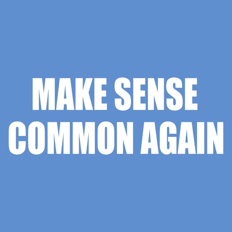 make sense common again