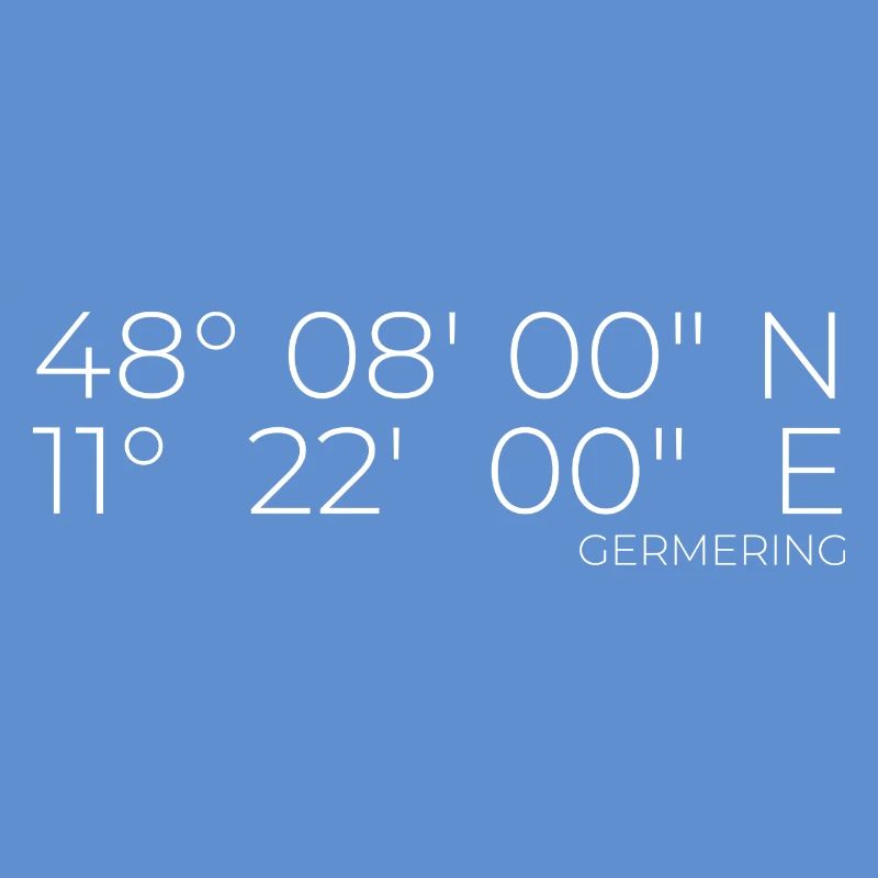 Coordinates Germering, Bavaria