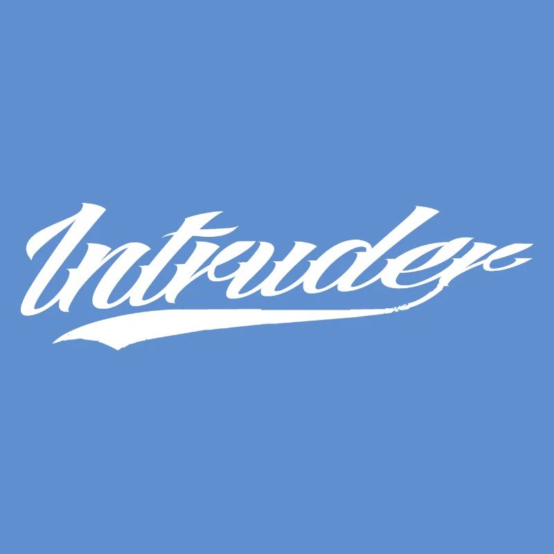 intruder hacker eindringling clan sticker computer