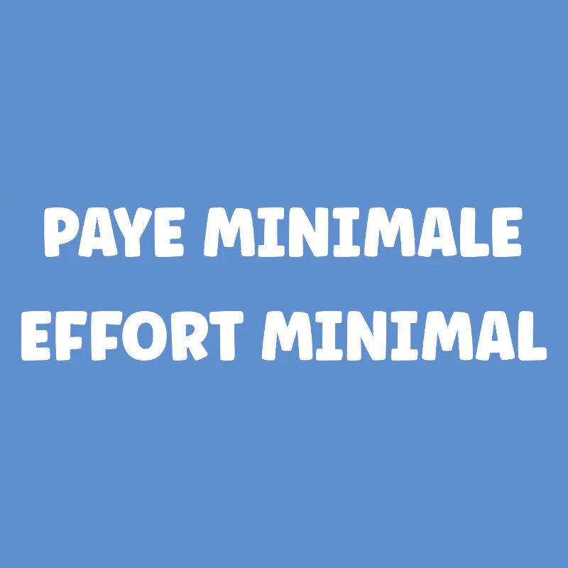 Minimum Pay, Minimum Effort