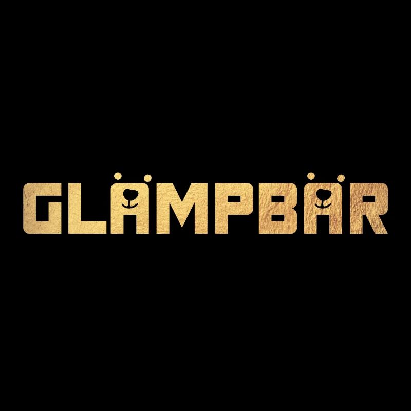 Glamper Camper Gold Bear Cool Dictons Ventilateur de camping