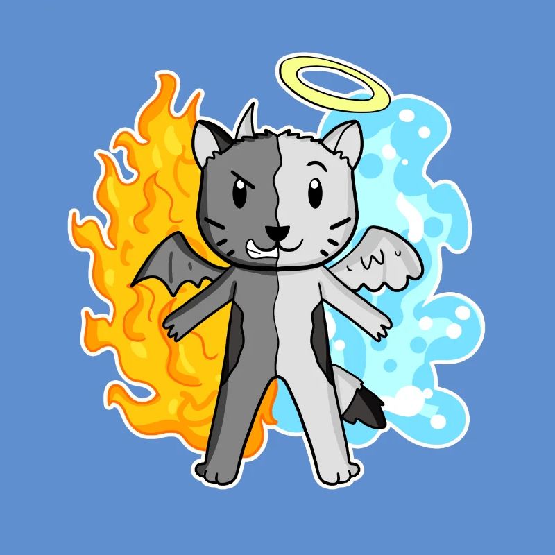 Chat Cat Breed Devon Rex - Ange et Diable