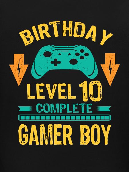 Ti 10 år BDay søn dreng sjov gamer 10. 10 år gammel