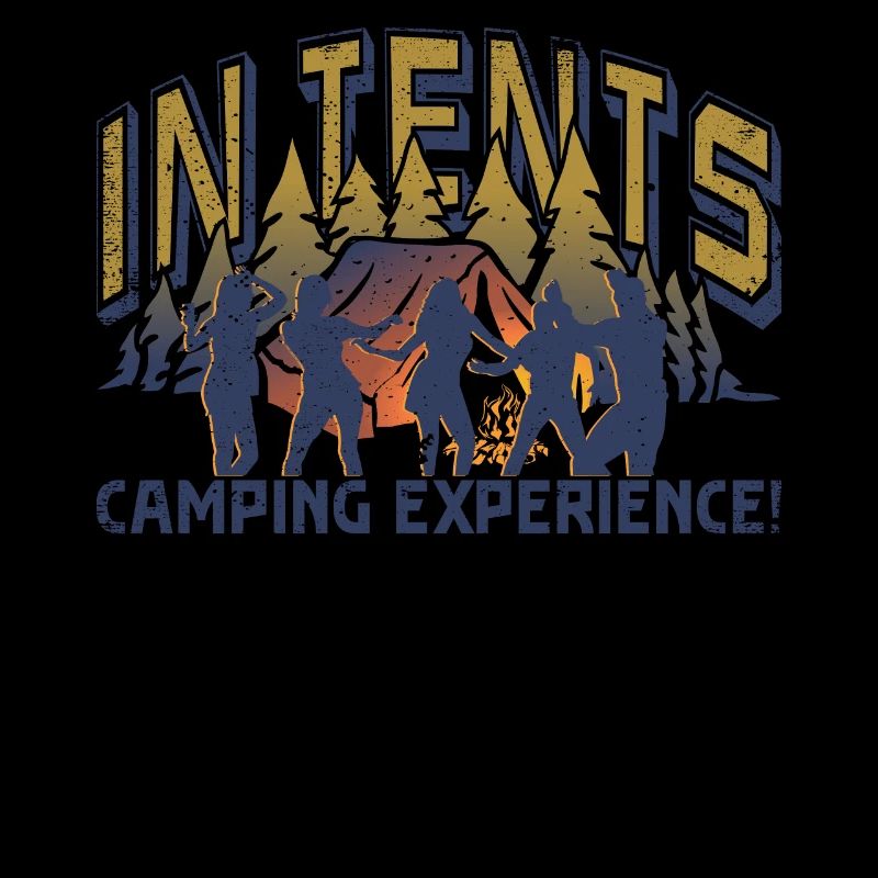 In tents camping experience!
