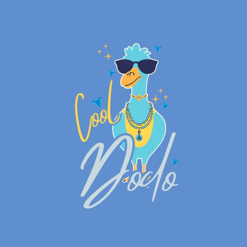 cool Dodo witziger Comicstil