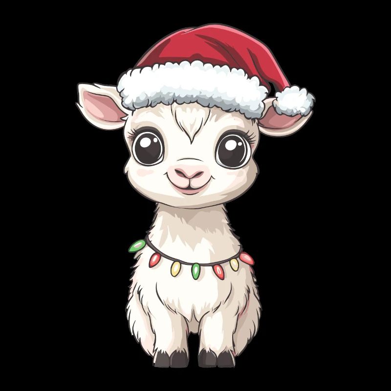 Alpaka Weihnachten