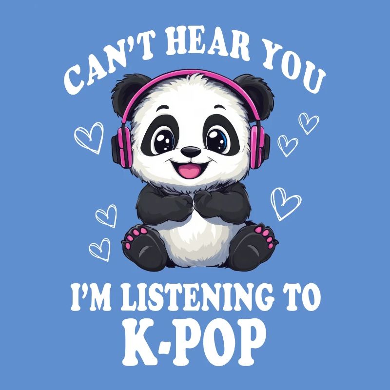 Mignon Panda K-Pop Kpop Corée Musique