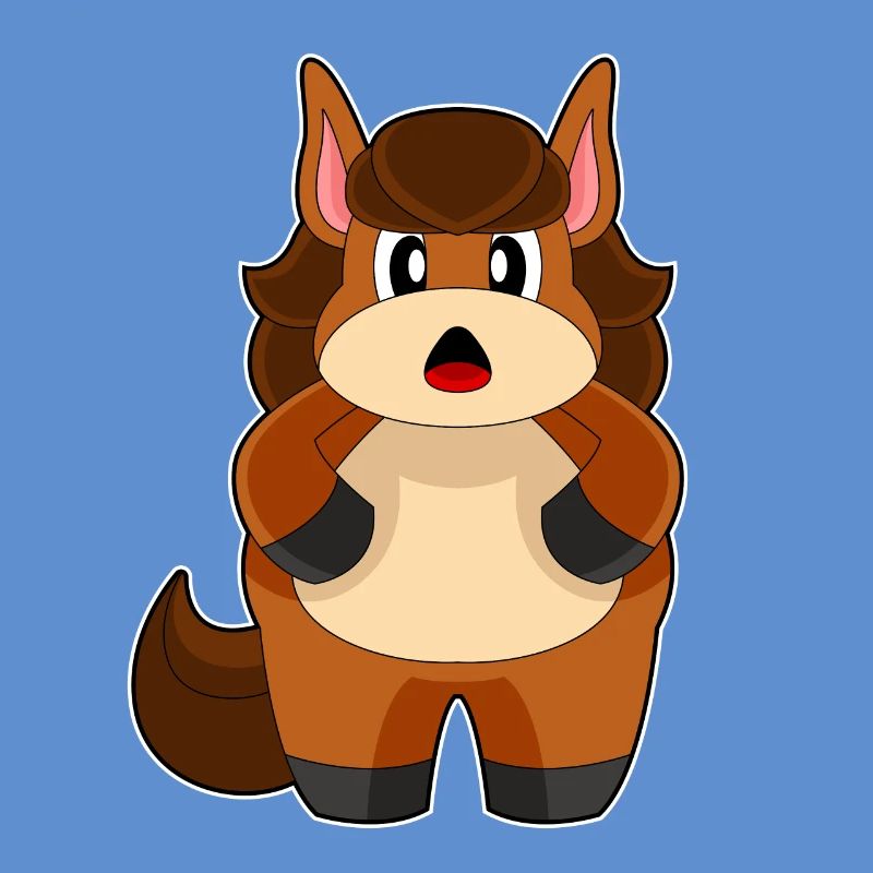 Pferd Dick