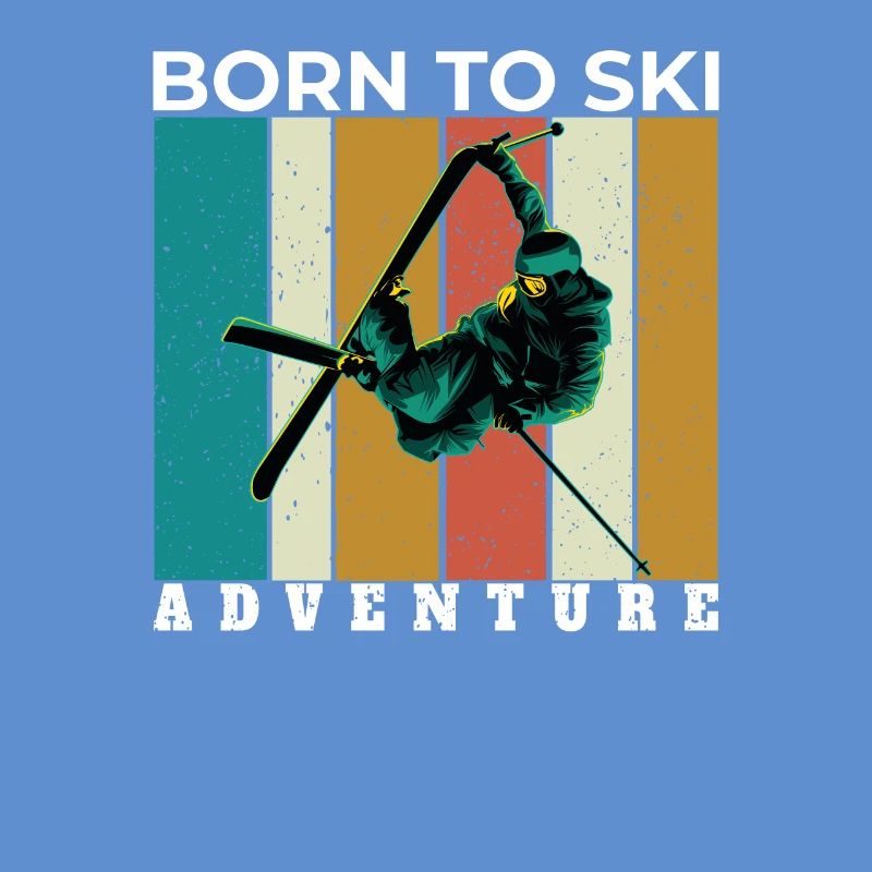 Retro-Skiing Design Retro Skiing Design