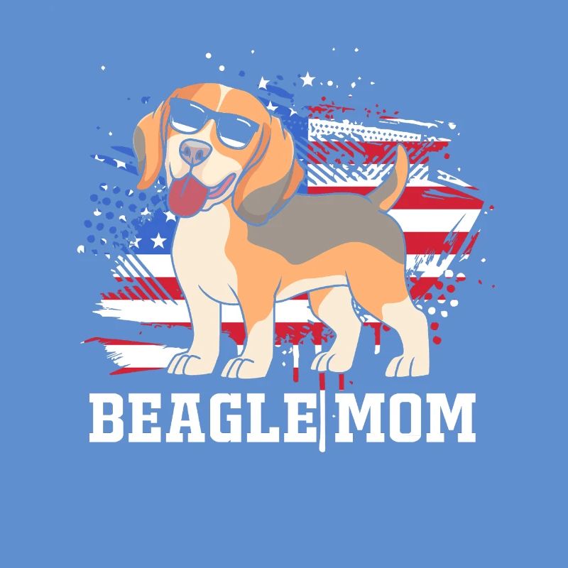 Beagle Mama Mutter Hundemama