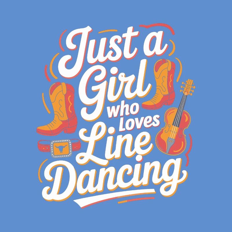 Juste une fille qui aime la danse en ligne