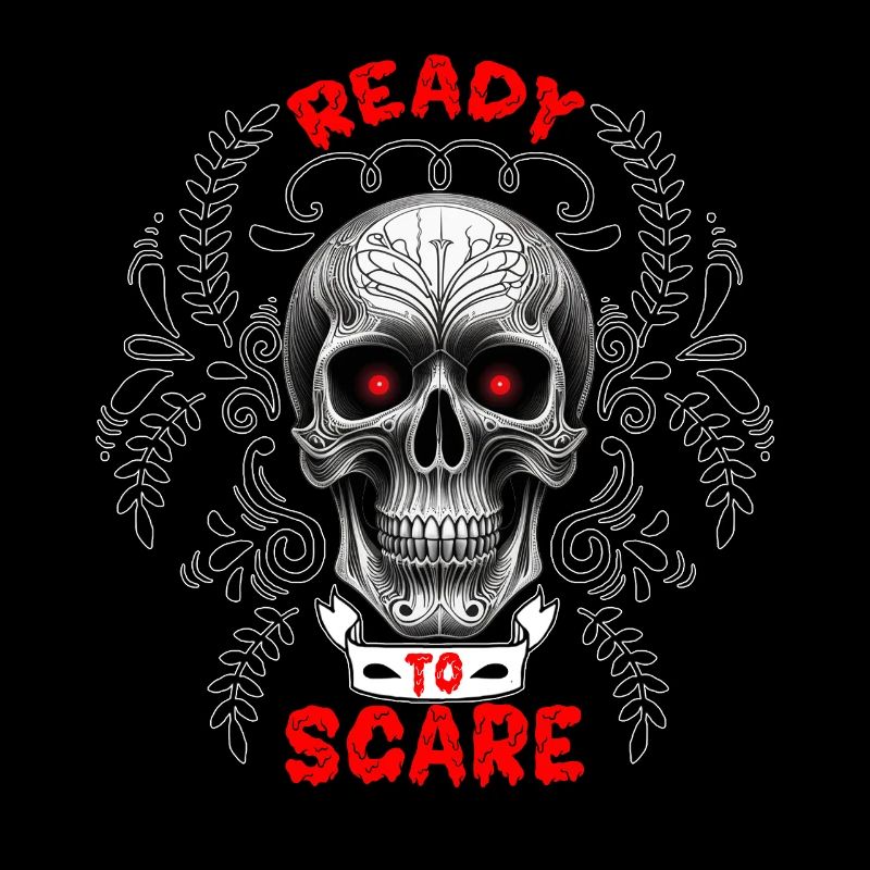 Skull to be scary