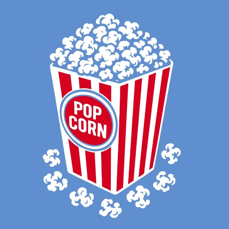 Frisches Popcorn - knusprig, lecker - Geschenk