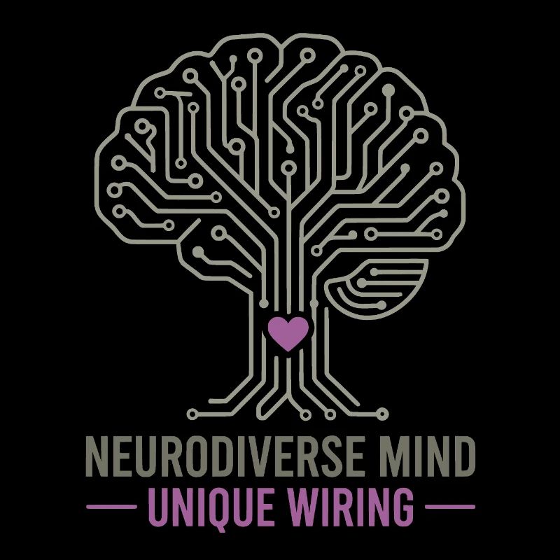 NEURODIVERSER GEIST Einzigartiges Verdrahtungsbewusstsein