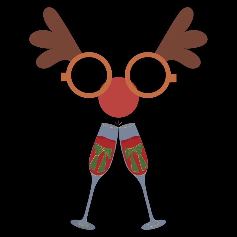 Weihnachtsdesign-Geschenkidee-Feier