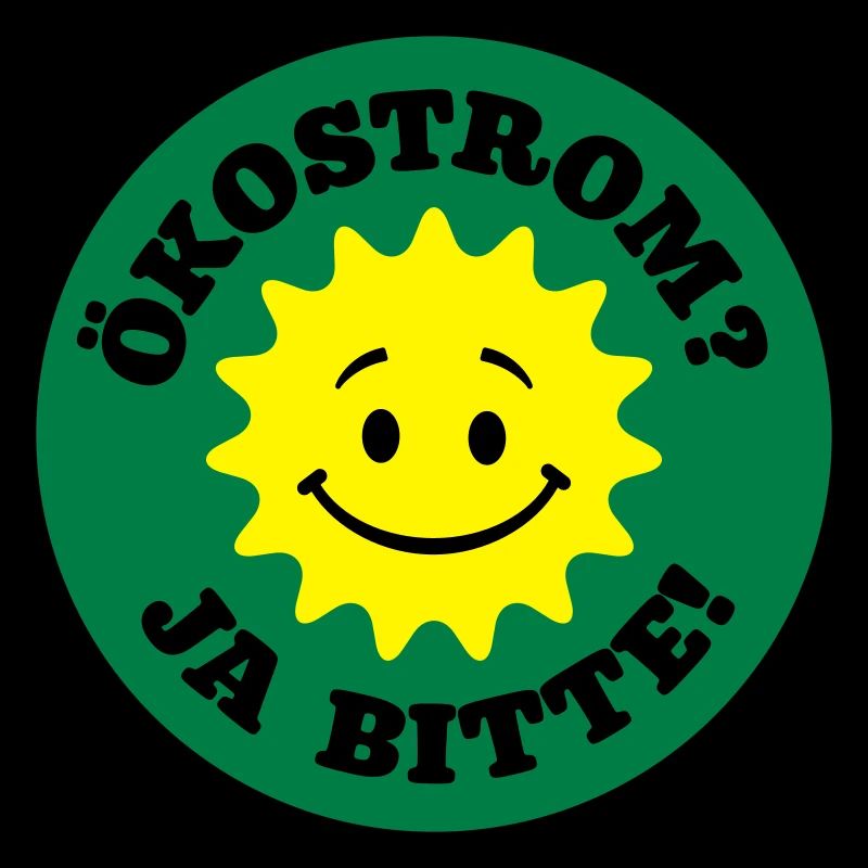 ökostrom ja bitte, atomkraft nein danke, bio öko
