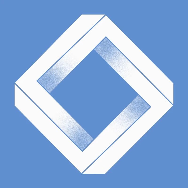 White impossible diamond