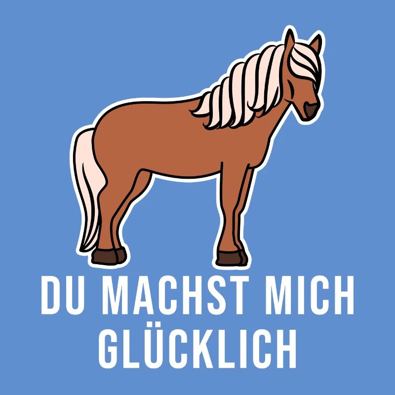 Pferde Cool Statement Pferdenarr Isländer