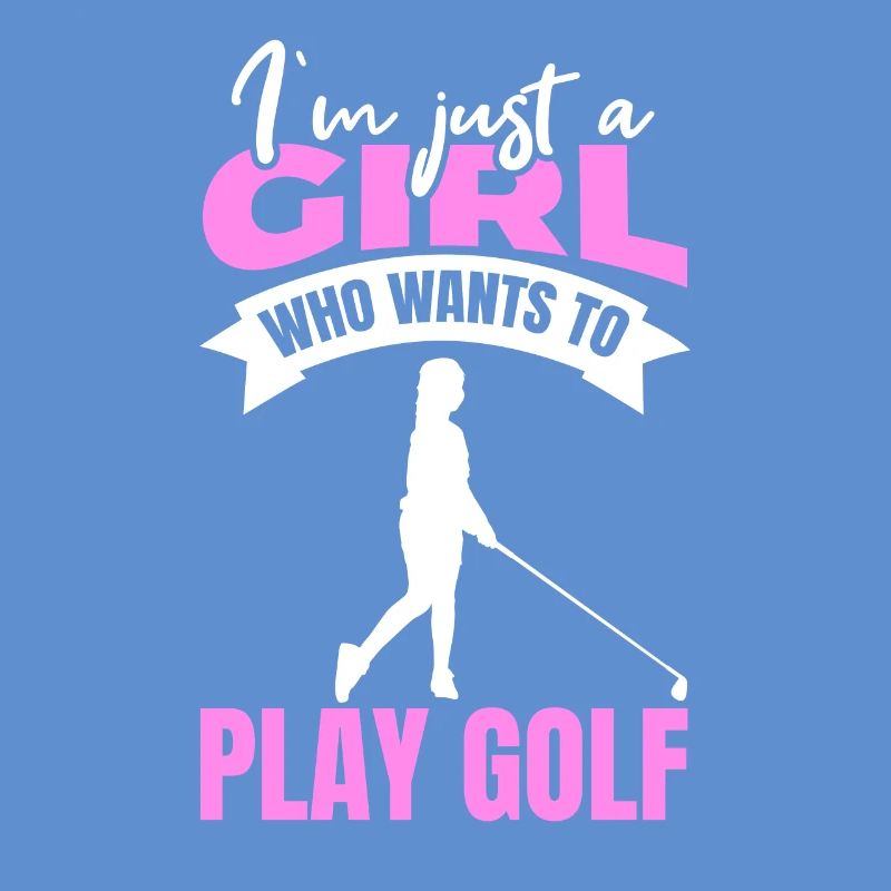 Golfer Mädchen