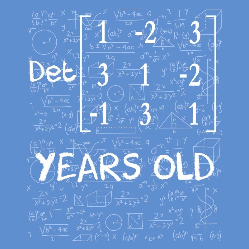 39th birthday 39 years matrix determinant