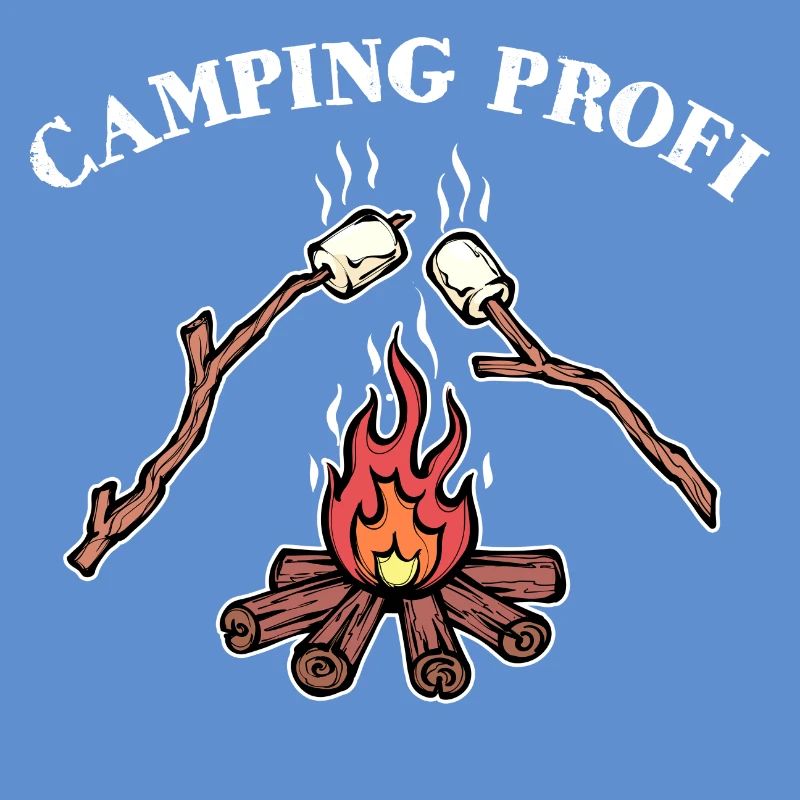 Campsite Campfire Statement Camping Hiker