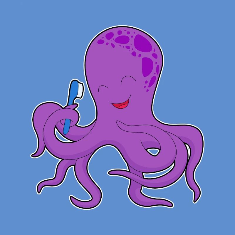 Octopus Brosse à dents
