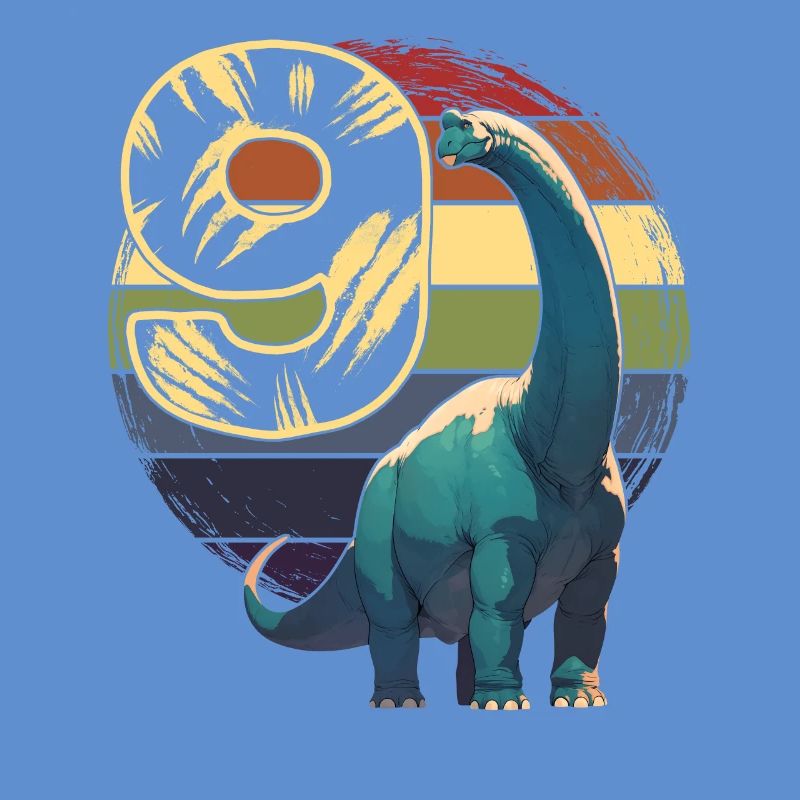 Brachiosaurus 9 ans 9e anniversaire