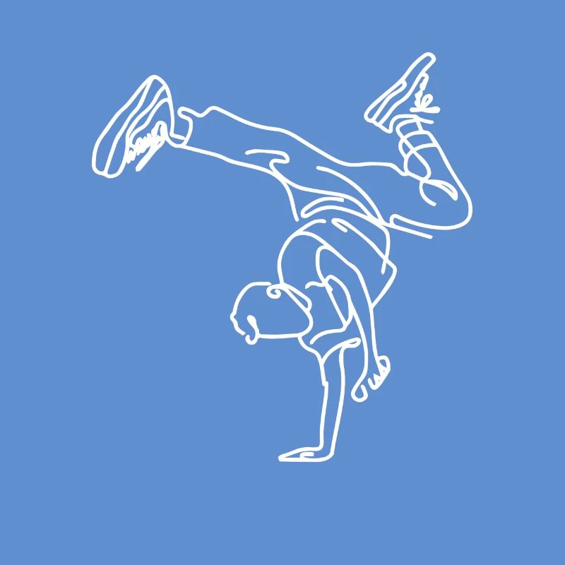 Breakdance garçon dessin