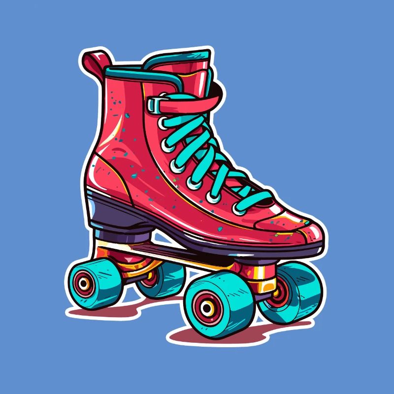 Rollerskates Grafik