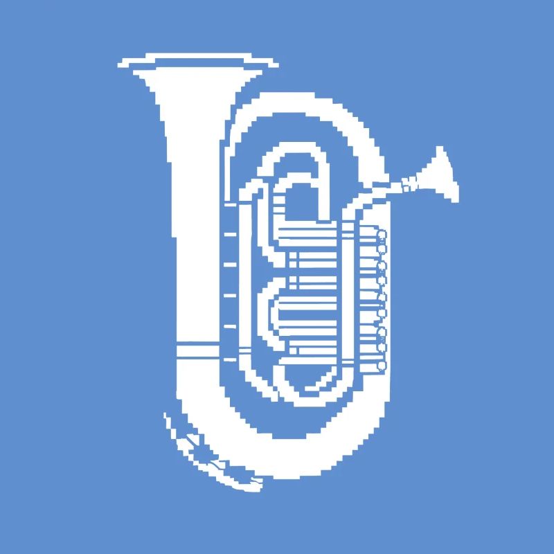 Tuba Pixel Graphics