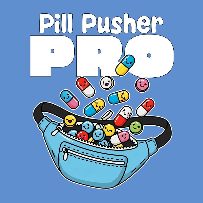 PILL PUSHER PRO - KRANKENSCHWESTER GESCHENK