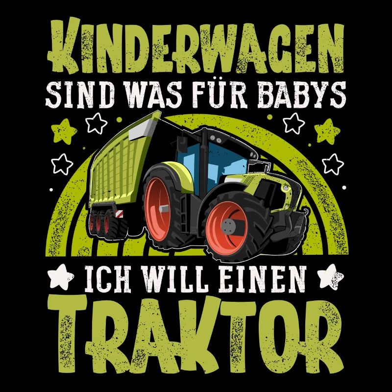 Traktor Kinder Lustiger Spruch