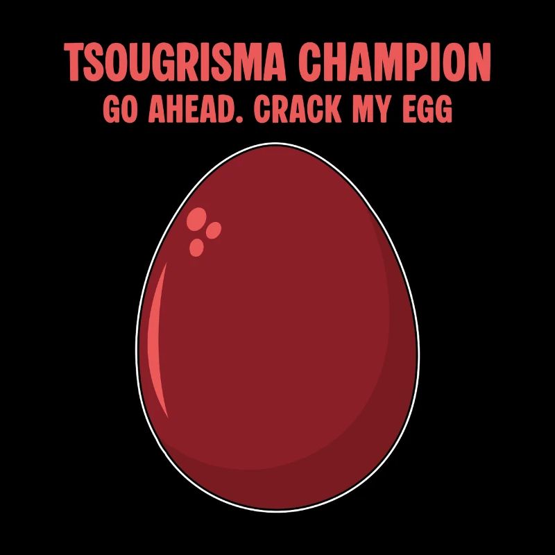 Tsougrisma Champion Funny Greek Easter