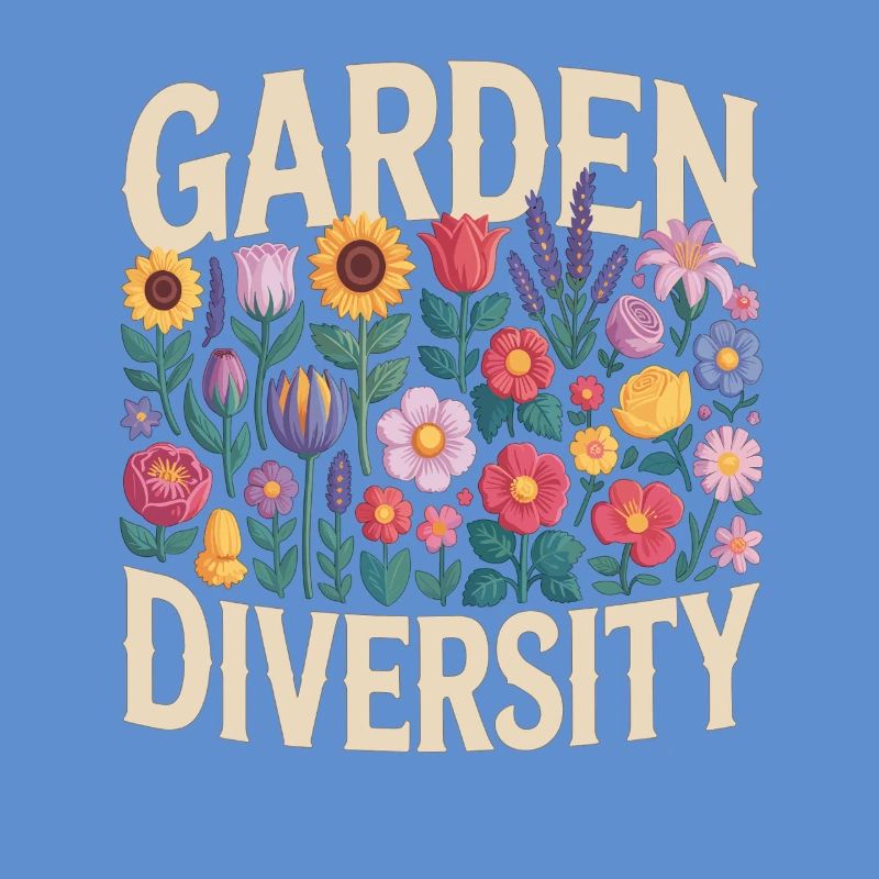 Garden Diversity Blumen Garten