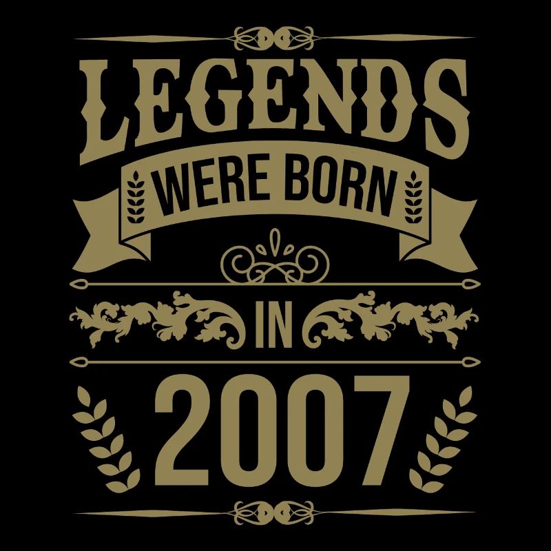 Légendes nées en 2007 Anniversaire