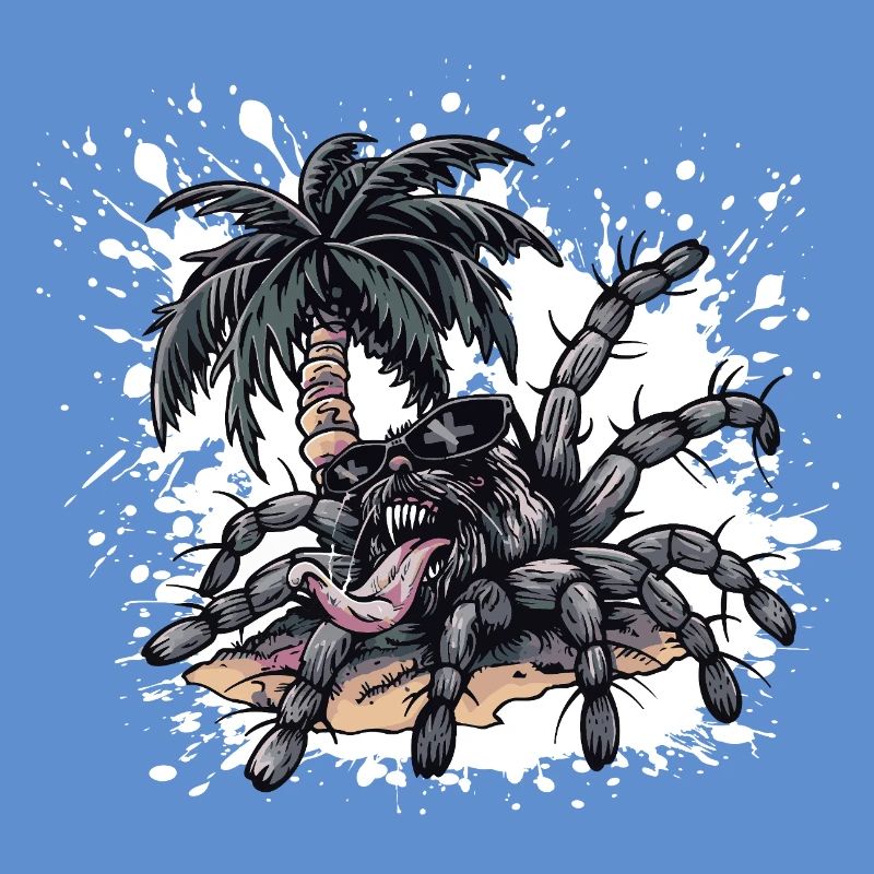 Tarantula Island Palm Tree