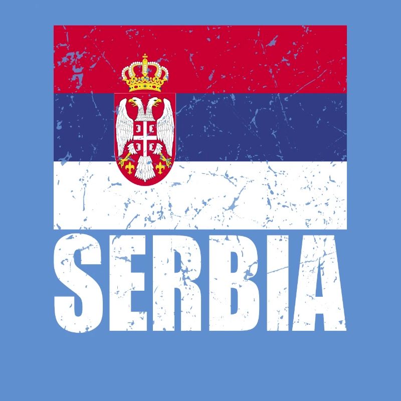 Drapeau de la Serbie