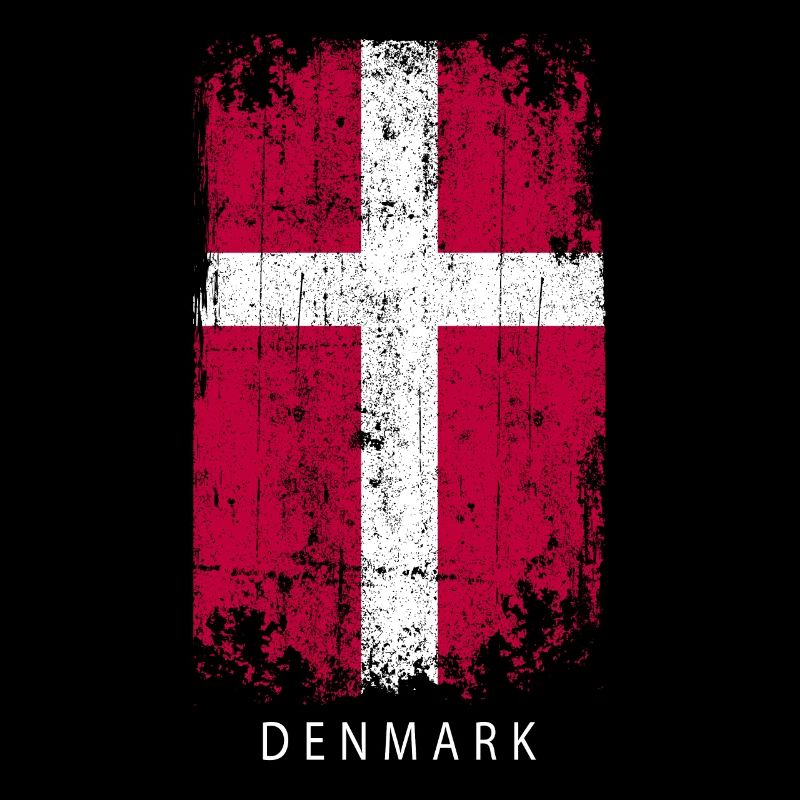 Souvenir avec le drapeau du Danemark