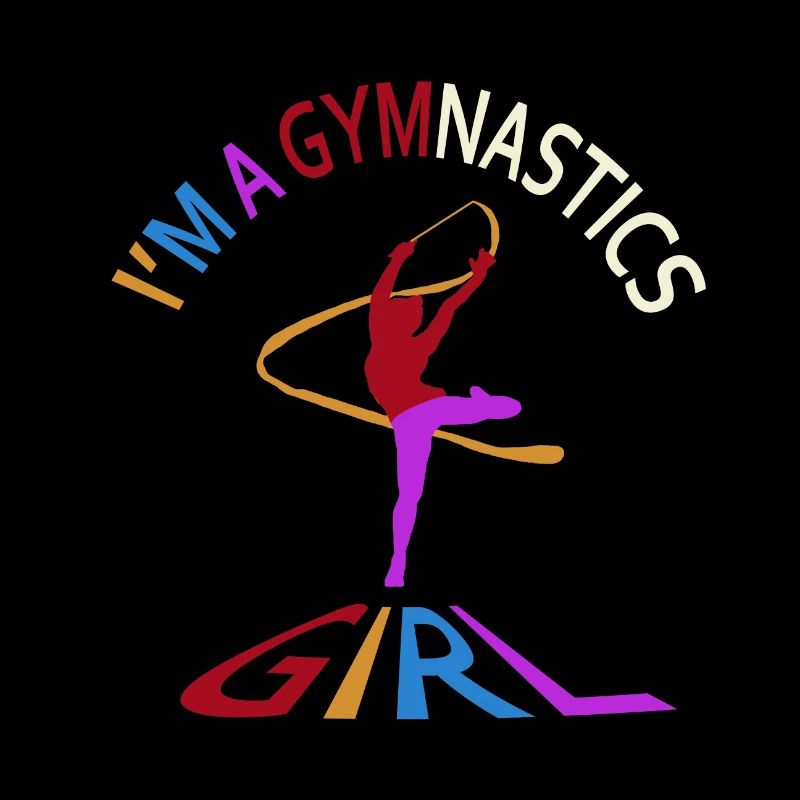 Ich bin ein Gymnastikmädchen