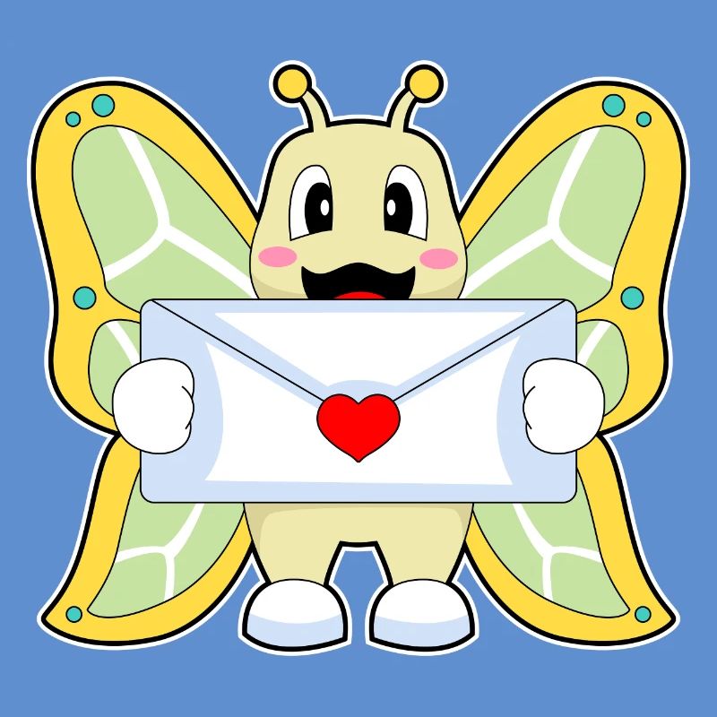 Schmetterling Brief