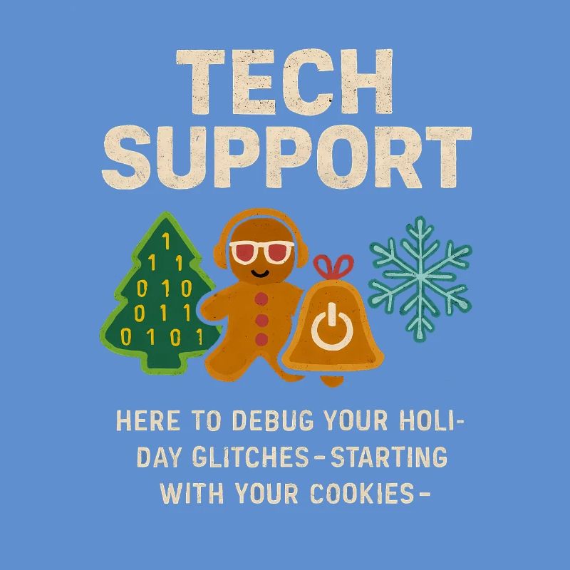 Admin Christmas Gift IT Support Debugging