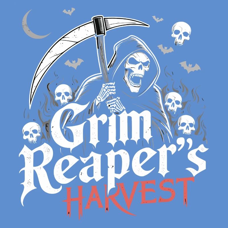 Düsterer Erntesensenmann