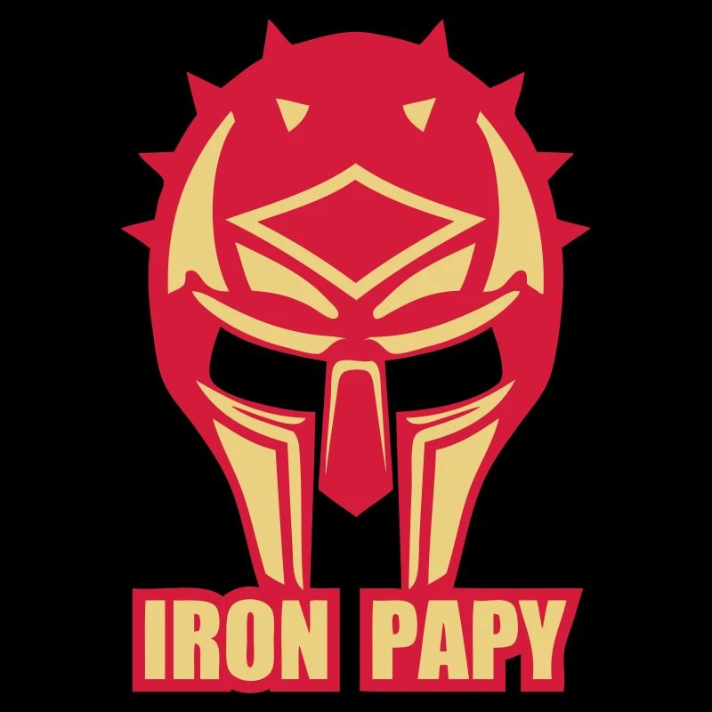 Opa Helm Rüstung Eisenfass ironpapy