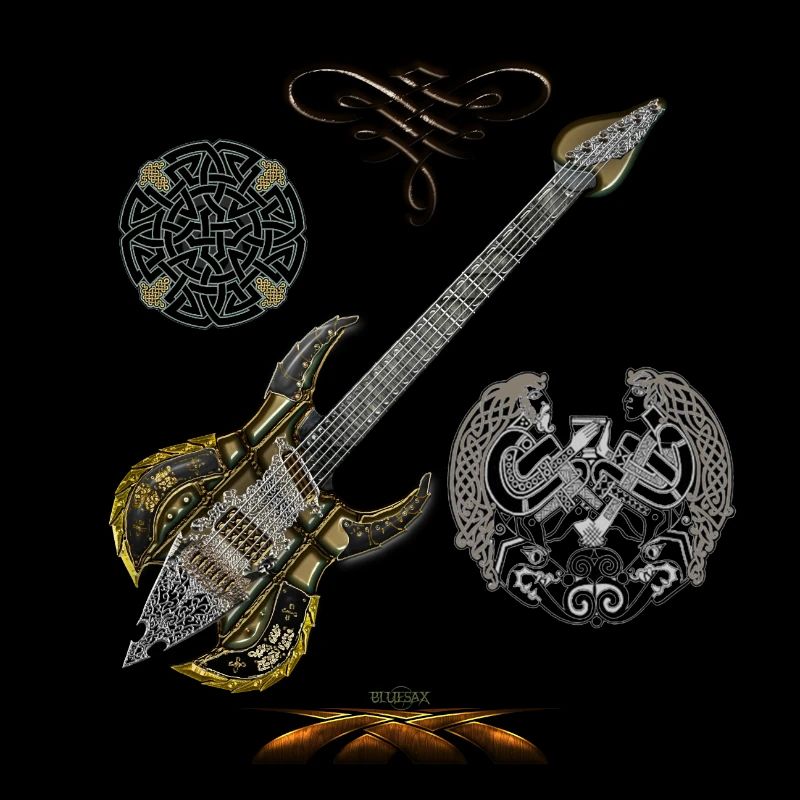 Celtic Warrior Gitarre spr