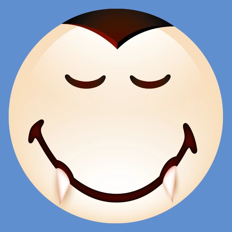Smiley Halloween Dracula