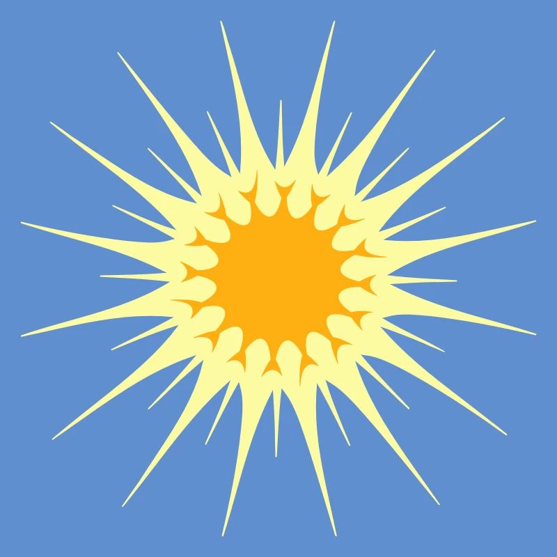 Bright Sun Rays Summer Glow Light Warmth