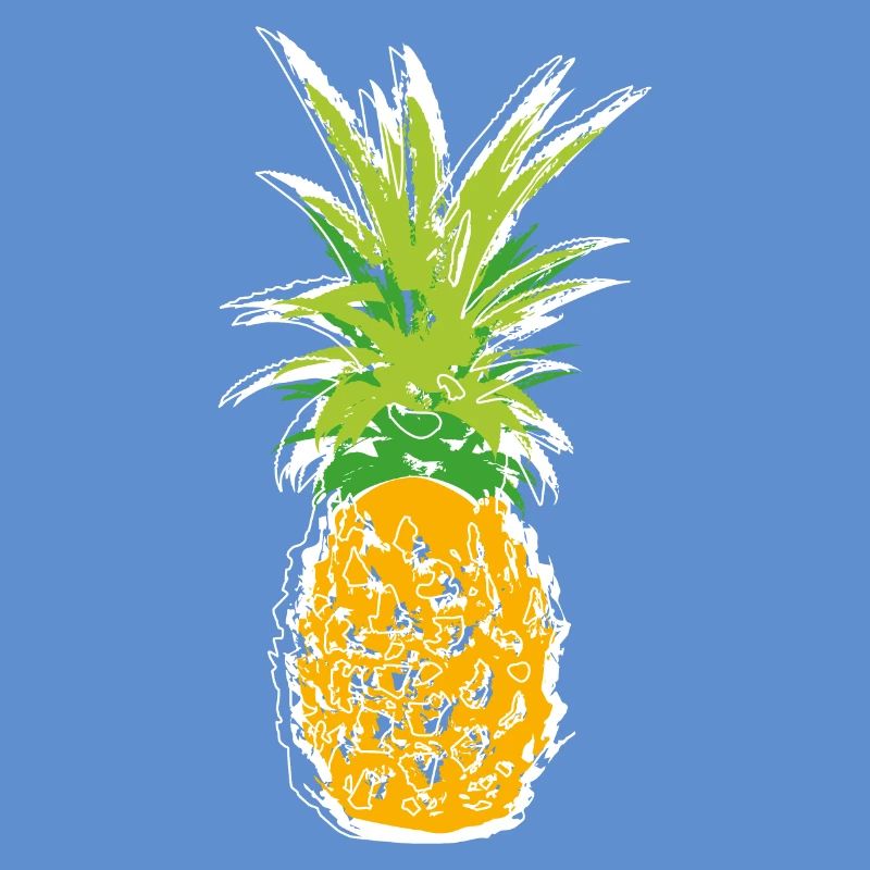 Pineapple scribble