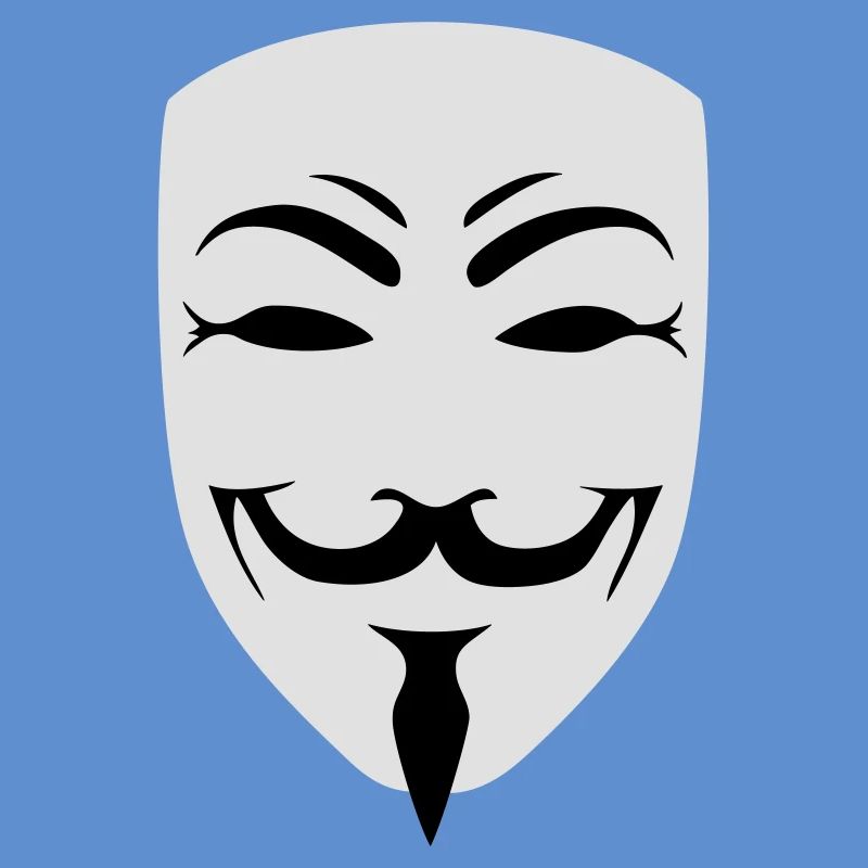 anonymous happy mask internet hack
