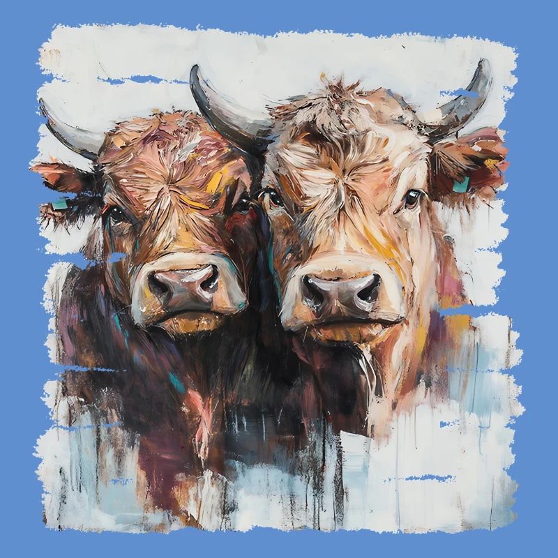 Zwei Jungbullen oder zwei Kühe?