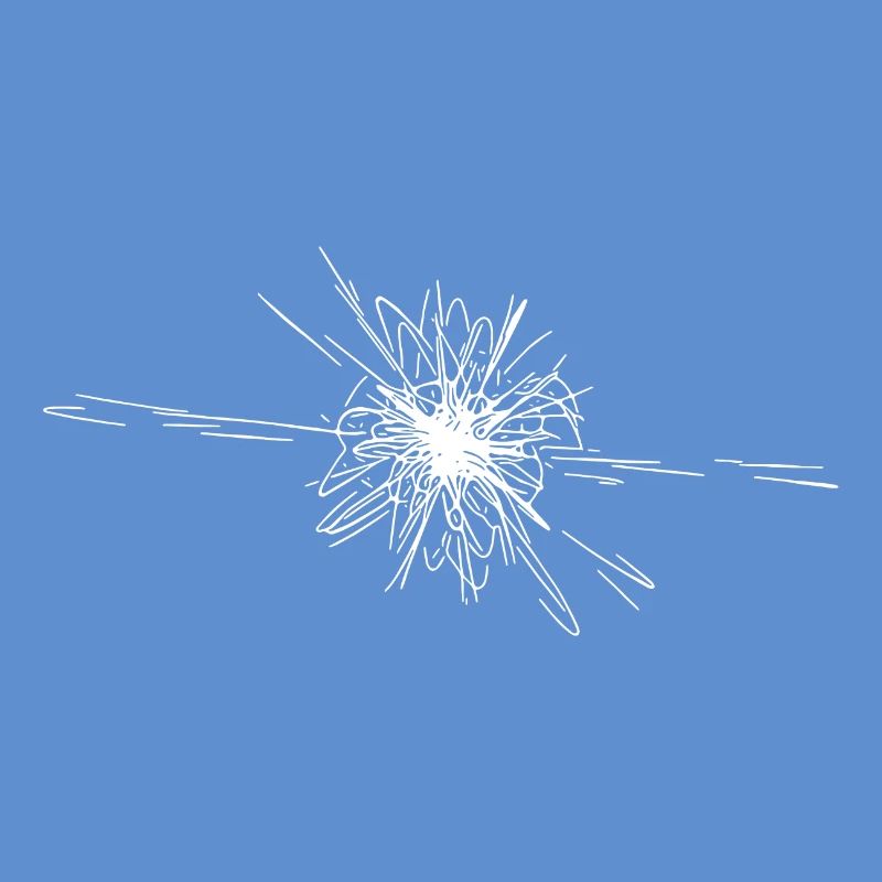 Vector Sternen Nova Explosion